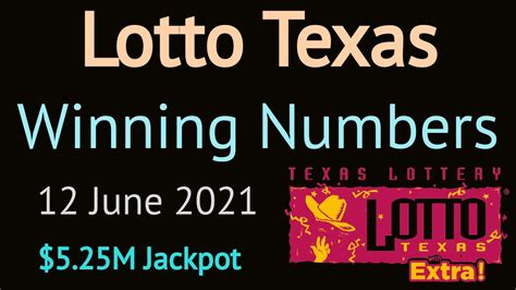 texas lotto results for tonight.